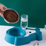 ظرف آب و غذای اتوماتیک حیوانات طرح ماهی - Image 4