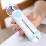 ناخن گیر سگ و گربه اورجینال چراغ دار + محفظه + سوهان