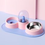 ظرف آب و غذای اتوماتیک سگ و گربه (به همراه مت) - Image 4