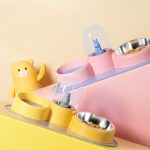 ظرف آب و غذای اتوماتیک سگ و گربه (به همراه مت) - Image 2