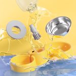 ظرف آب و غذای اتوماتیک سگ و گربه (به همراه مت) - Image 6