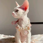 گردنبند مرواریدی مخصوص سگ و گربه - Image 2