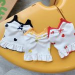 تاپ تابستانه سگ و گربه مدل love bits