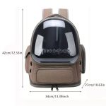 کیف حمل کپسولی سگ و گربه برند moorpet - Image 4