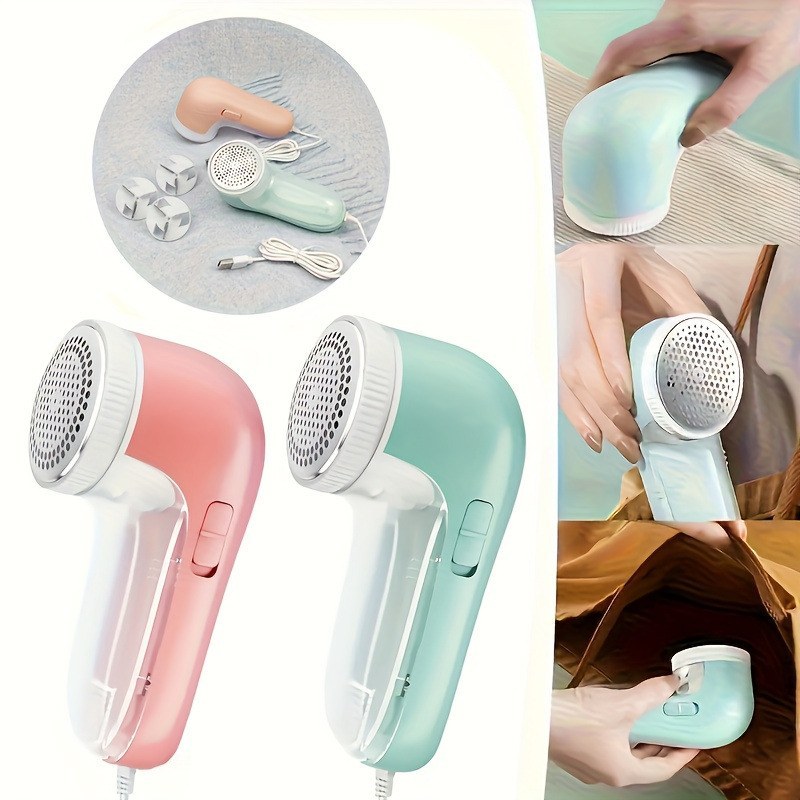 cauff6tILY8-wM3J پرزگیر برقی لباس مدل Lint remover به همراه تیغه یدک - Image 1