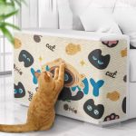 اسکرچر محافظ مبل مدل Cute cat