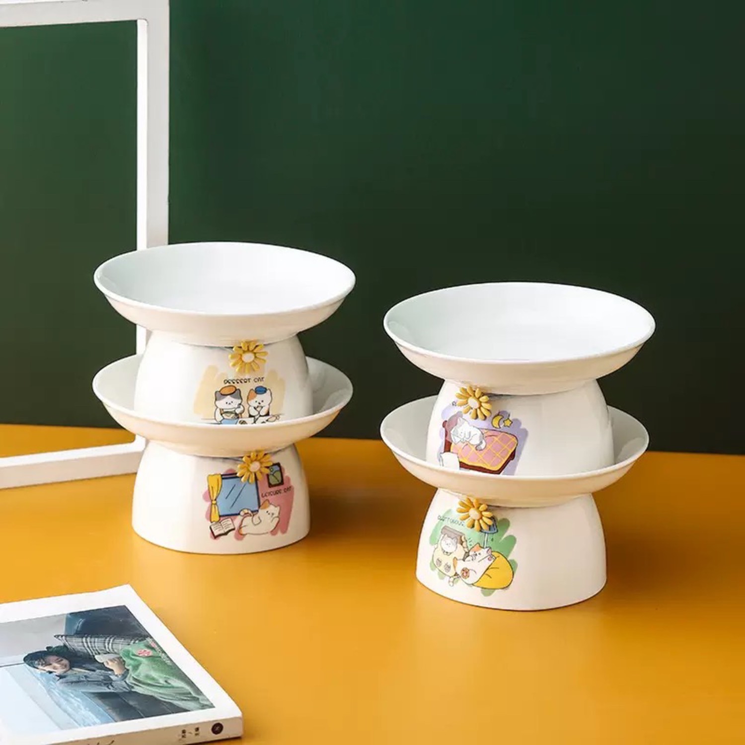photo-output - 2026-07-03T125156.950 ظرف سرامیکی مخصوص پت طرح پینترستی - Image 1