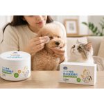 پدهای تمیزکننده چشم سگ و گربه Little Soft